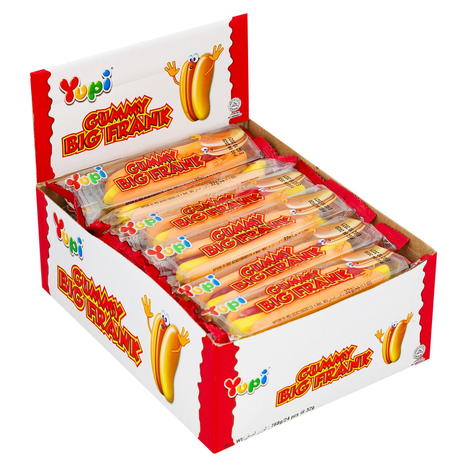 YUPI GUMMY BIG FRANK 768G-img