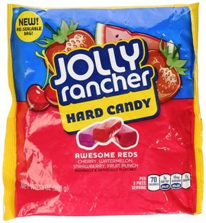 Jolly Ranchers Awesome Reds! Assorted Fruit Flavored Hard Candy 368 g-img