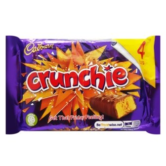 Cadbury Crunchies 4 Bars 104.4g-img