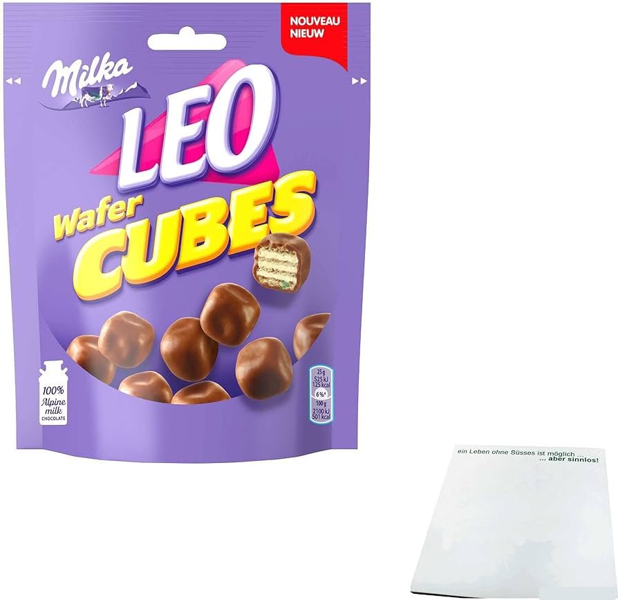 MILKA LEO WAFER CUBES 150G-img
