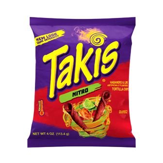 Takis Nitro New Look Habanero & lime Tortilla Chips  113.4g-img