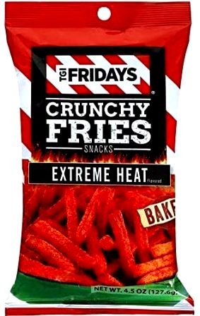 Friday's Extreme Heat Baked Crunchy Fries Pouch, 127.8 g-img