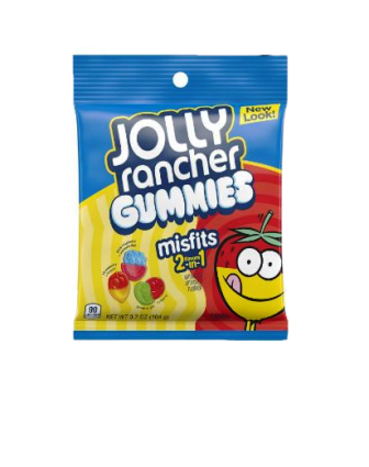 Jolly Rancher Misfits Gummies 2 in 1 Hard Candy 96 g-img