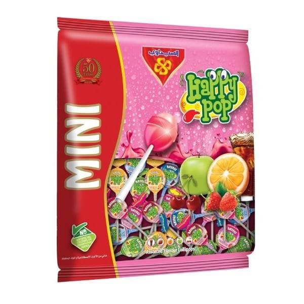 AL SEEDAWI MINI HAPPY POP ASSORTED FLAVOUR LOLLIPOPS 210G-img