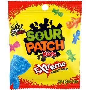 SOUR PATCH KIDS Extreme Sour Soft & Chewy Candy 204 g-img