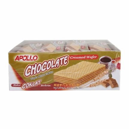 APOLLO CHOCOLATE CREAM FILLED WAFER 24PCS*18G-img