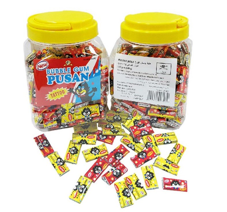 BUBBLE GUM PUSAN TATTOO180PCS(540g)-img