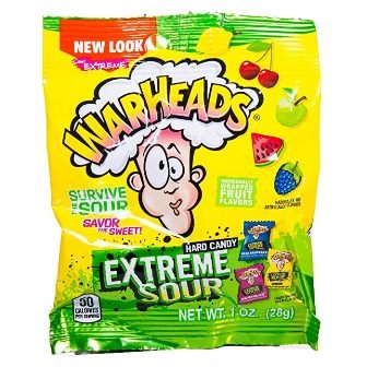 Warheads Extreme Sour Candy 28 g-img