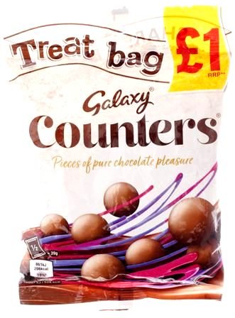 Galaxy Chocolate Counters Treat Bag 78 g-img