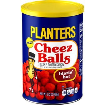 Planters Blazin' Hot Cheez Balls HOT Flavored Snacks 77.9  G-img
