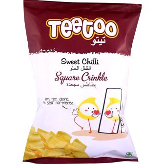 Teetoo Sweet Chilli Square Crinkle 50 Gm-img