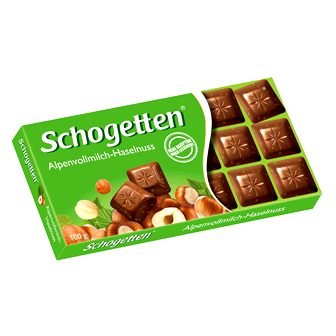 Schogetten Alpine Milk Chocolate with Hazelnuts  Chocolate 100g-img