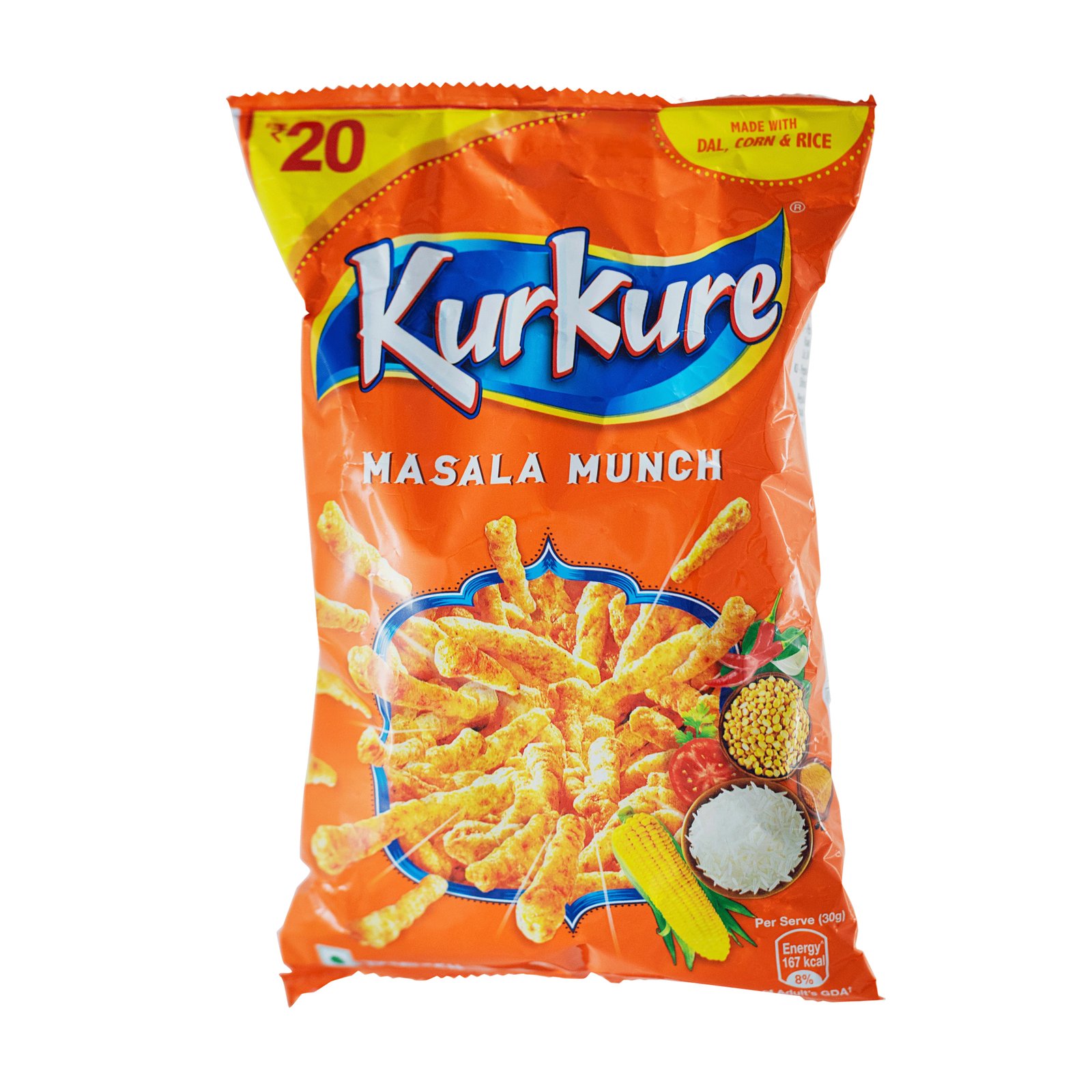 KURKURE MASALA MUNCH PUFFED CORN,90G-img