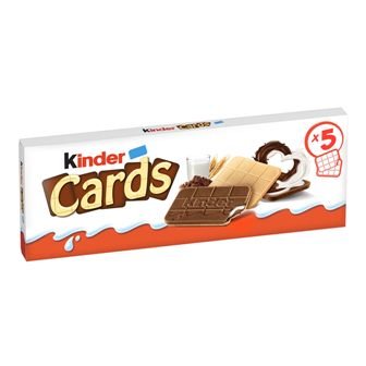 Kinder Cards Chocolate Biscuits 128g-img