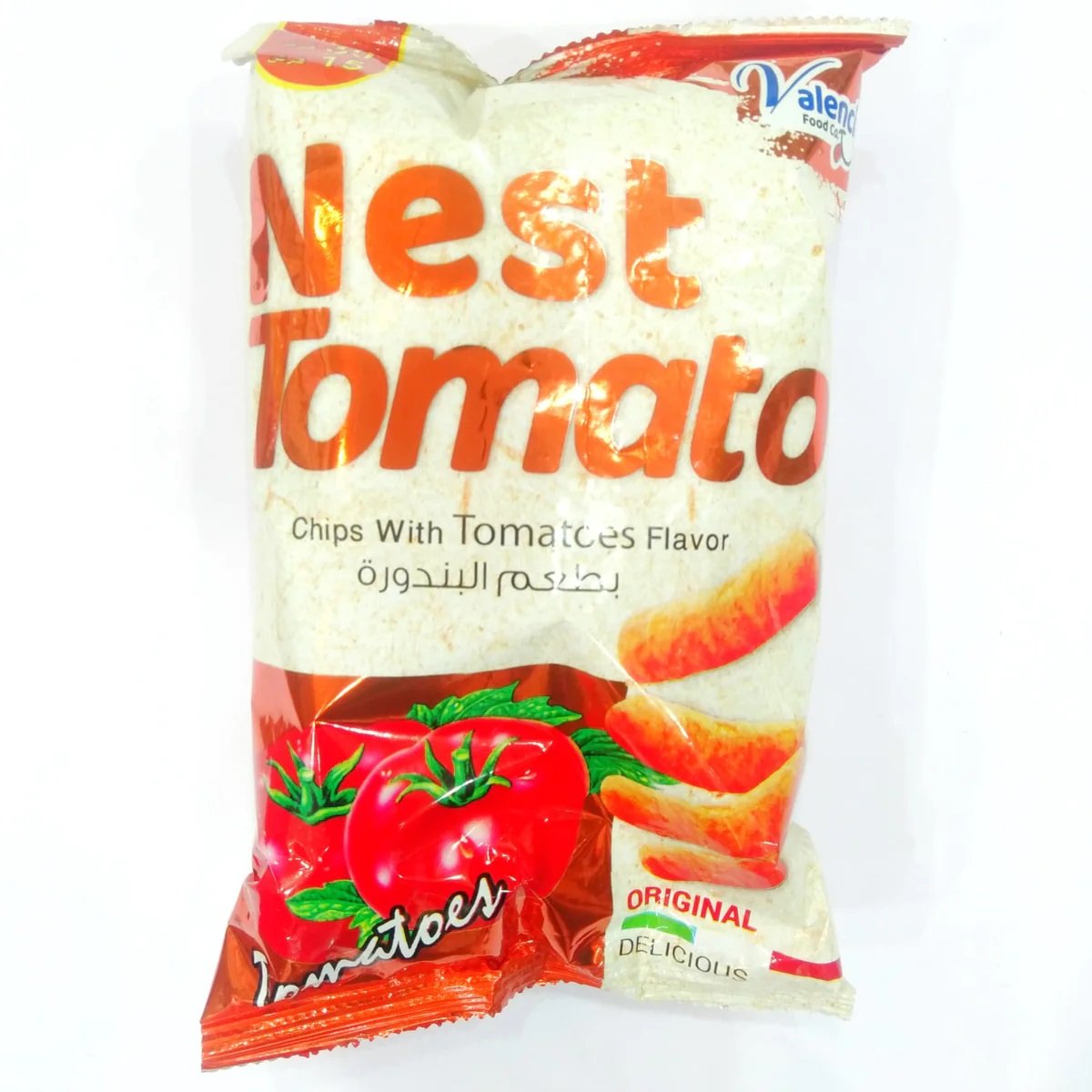 valencia nest tomato chips with tomatoes flavores 40g-img