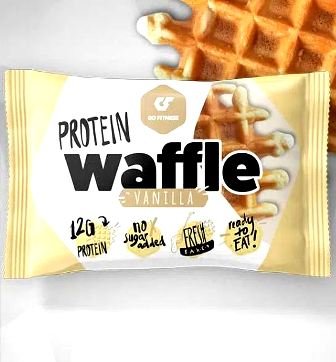 Go Fitness Protein Waffle Vanilla 50g-img