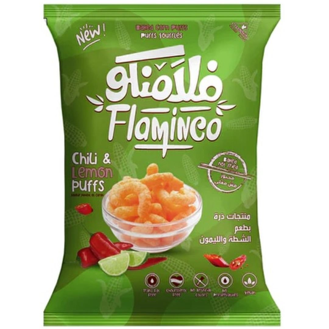 FLAMINGO CHILI&lemon puffs 75g-img