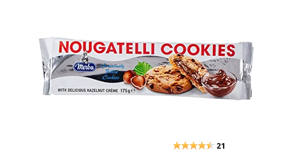 MERBA NOUGATELLI COOKIES 175G-img
