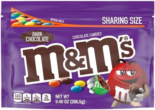 m&ms dark chocolate 266.5g-img
