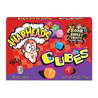 Warheads Sour Chewy Cubes 113g-img