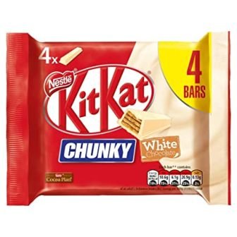 Nestle Kit Kat Chunky White Chocolate Bars 4 X 40G-img