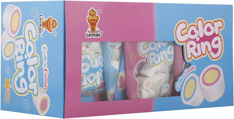 LECHAO MARSHMALLOW COLOR RINGS 15G*24BAGS-img