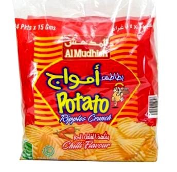 Al Mudhish Amwaj Potato Chips Chilli 1 BAG-img