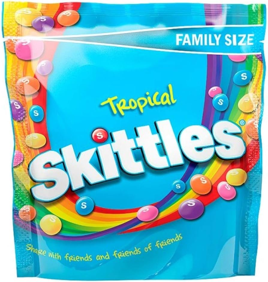 Skittles Tropical Fruit Candy (152g)-img