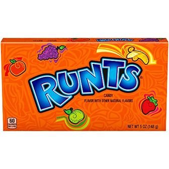 Runts Candy, 5 Ounce Theater Box, Pack of 12-img