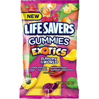 Life Savers Exotics Gummies Candy Bag 198 g-img