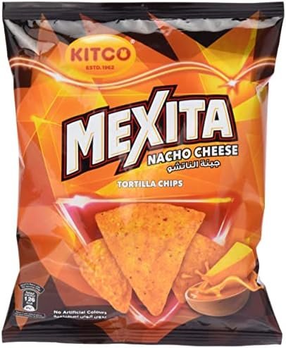 KITCO MEXITA NACHO CHEESE TORTILLA CHIPS 40G-img