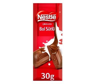 Nestle Çikolata Bol Sütlü Çikolata 30 g-img