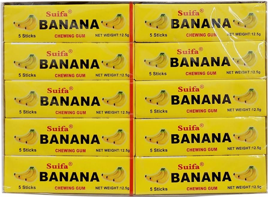 SUIFA BANANA CHEWING GUM-img